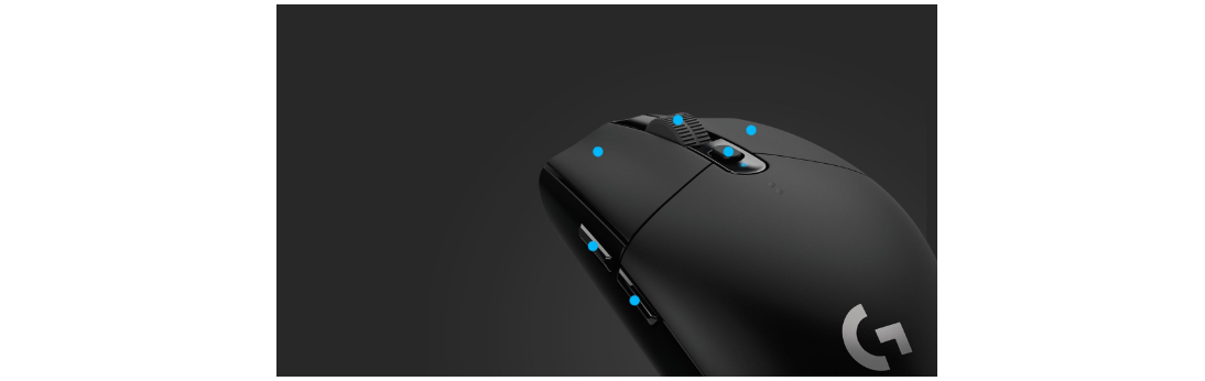 Chuột chơi game Logitech G304 Light Speed Wireless Gaming có thể lập trình các nút bấm